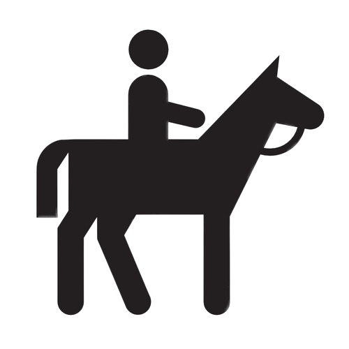 Riding person